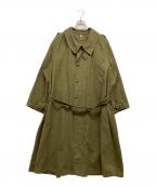 French Armyフレンチアーミー）の古着「モーターサイクルコート」｜グリーン
