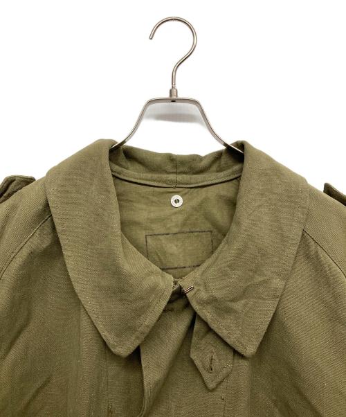 French Army（フランス軍）French Army (フレンチアーミー) モーターサイクルコート グリーン サイズ:不明（実寸サイズをご確認ください）の古着・服飾アイテム