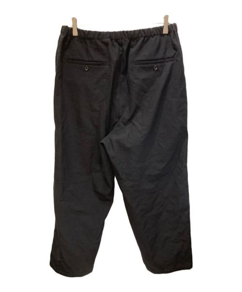 stein（シュタイン）stein (シュタイン) ウールイージーパンツ ブラック サイズ:Mの古着・服飾アイテム