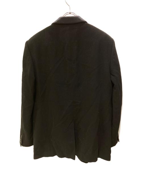 Yves Saint Laurent pour homme（イヴサンローラン プールオム）Yves Saint Laurent pour homme (イヴサンローラン プールオム) カシミヤ混3Bジャケット ブラック サイズ:52の古着・服飾アイテム