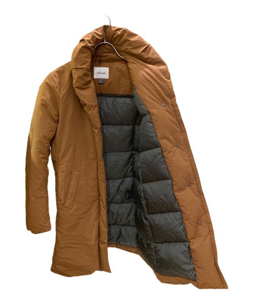 NANGA（ナンガ）NANGA (ナンガ) ダウンコート ブラウン サイズ:Mの古着・服飾アイテム