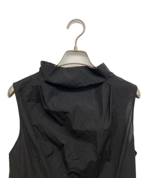 FRAY ID（フレイ アイディー）FRAY ID (フレイ アイディー) シアータフタアシメドレス ブラック サイズ:1の古着・服飾アイテム