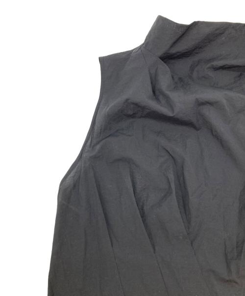 FRAY ID（フレイ アイディー）FRAY ID (フレイ アイディー) シアータフタアシメドレス ブラック サイズ:1の古着・服飾アイテム