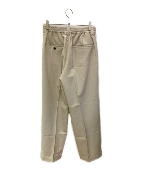 MAISON SPECIAL（メゾンスペシャル）MAISON SPECIAL (メゾンスペシャル) シャンブレースタプレワイドパンツ ベージュ サイズ:00の古着・服飾アイテム