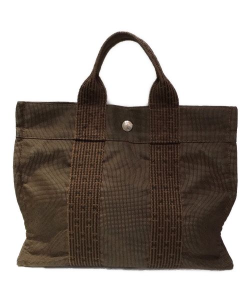 HERMES（エルメス）HERMES (エルメス) ハンドバッグ ブラウンの古着・服飾アイテム