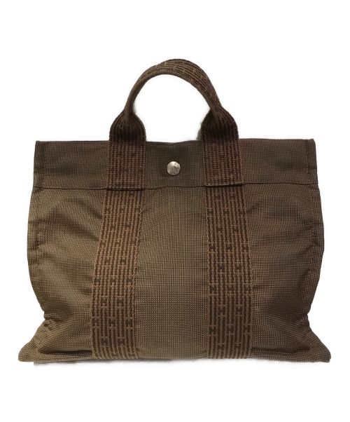 HERMES（エルメス）HERMES (エルメス) ハンドバッグ ブラウンの古着・服飾アイテム