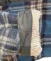 中古・古着 MONCLER GAMME BLEU (モンクレール ガム ブルー) ウール切替ダウンジャケット ネイビー：42000円
