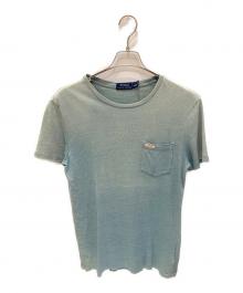 POLO RALPH LAUREN（ポロ・ラルフローレン）の古着「ポケットTシャツ」｜インディゴ