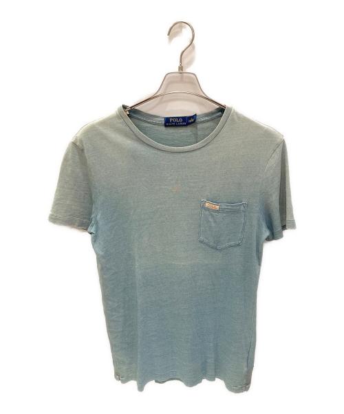 POLO RALPH LAUREN（ポロ・ラルフローレン）POLO RALPH LAUREN (ポロ・ラルフローレン) ポケットTシャツ インディゴ サイズ:Sの古着・服飾アイテム