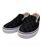 VANSヴァンズ）の古着「スリッポン」｜ブラック