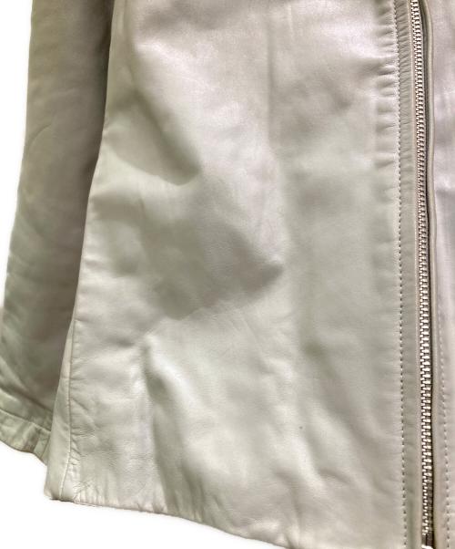 GAP（ギャップ）GAP (ギャップ) レザージャケット グレー サイズ:Sの古着・服飾アイテム