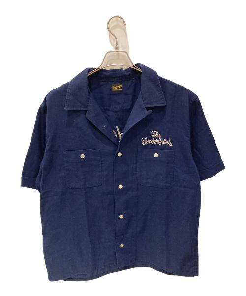 TENDERLOIN（テンダーロイン）TENDERLOIN (テンダーロイン) 半袖シャツ ネイビー サイズ:Mの古着・服飾アイテム