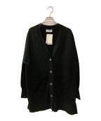 SLOBE IENAスローブ イエナ）の古着「ウォッシャブルミラノリブカーディガン」｜ブラック