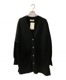 SLOBE IENA（スローブ イエナ）の古着「ウォッシャブルミラノリブカーディガン」｜ブラック