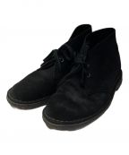 CLARKSクラークス）の古着「チャッカーブーツ」｜ブラック