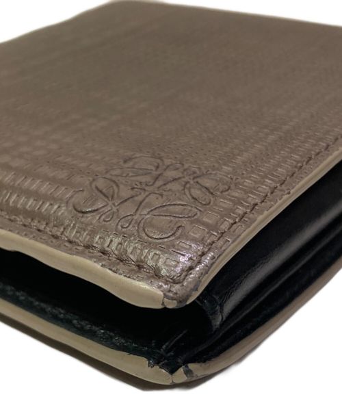 LOEWE（ロエベ）LOEWE (ロエベ) 2つ折り財布 ブラウンの古着・服飾アイテム