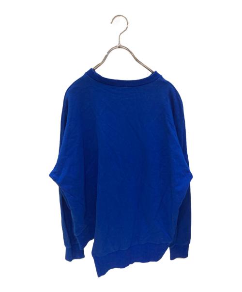 ENFOLD（エンフォルド）ENFOLD (エンフォルド) スリットスウェット ブルー サイズ:38の古着・服飾アイテム