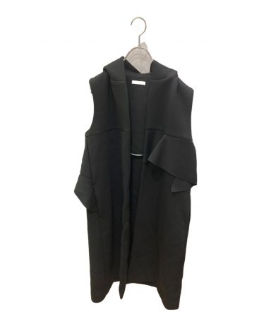中古・古着通販】YORI (ヨリ) ロングジレ ブラック サイズ:FREE