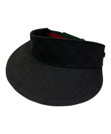 GUCCI GGパターンサンバイザー 美品 ビンテージ ゴルフ GUCCI GGパターンサンバイザー 美品 ビンテージ ゴルフ 【公式通販】