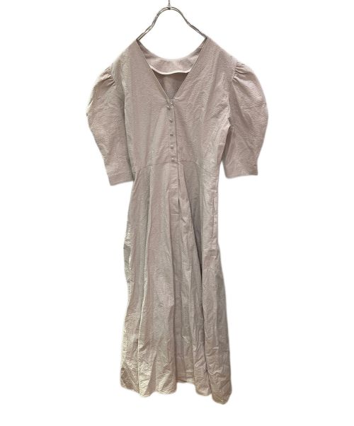 IENA（イエナ）IENA (イエナ) シアサッカーブラウスワンピース ブルー サイズ:38 未使用品の古着・服飾アイテム