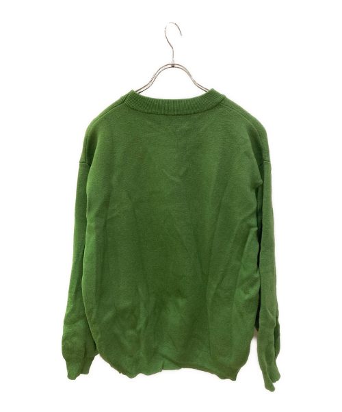 WIND AND SEA（ウィンダンシー）WIND AND SEA (ウィンド アンド シー) クルーネックニット グリーン サイズ:Mの古着・服飾アイテム