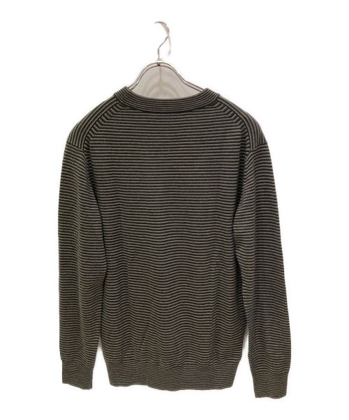 UNITED ARROWS（ユナイテッドアローズ）UNITED ARROWS (ユナイテッドアローズ) クルーネックニット カーキ サイズ:M 未使用品の古着・服飾アイテム