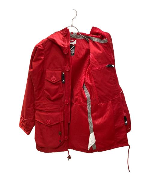 eYe COMME des GARCONS JUNYAWATANABE MAN（アイ コム デ ギャルソン ジュンヤ ワタナベ マン）eYe COMME des GARCONS JUNYAWATANABE MAN (アイ コム デ ギャルソン ジュンヤ ワタナベ マン) ARKAIR (アークエアー) マウンテンパーカー レッド サイズ:XSの古着・服飾アイテム