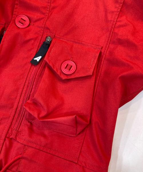 eYe COMME des GARCONS JUNYAWATANABE MAN（アイ コム デ ギャルソン ジュンヤ ワタナベ マン）eYe COMME des GARCONS JUNYAWATANABE MAN (アイ コム デ ギャルソン ジュンヤ ワタナベ マン) ARKAIR (アークエアー) マウンテンパーカー レッド サイズ:XSの古着・服飾アイテム