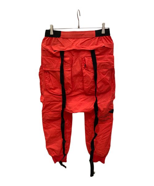 BEN TAVERNITI UNRAVEL PROJECT（ベンタバニティ アンレーベルプロジェクト）BEN TAVERNITI UNRAVEL PROJECT (ベンタバニティ アンレーベルプロジェクト) カーゴパンツ レッド サイズ:Mの古着・服飾アイテム