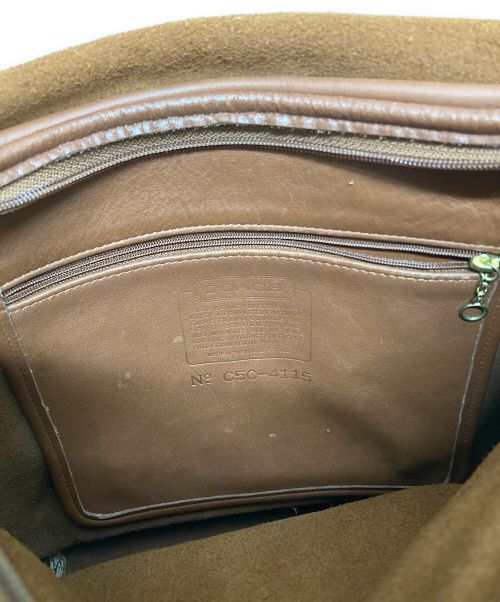 COACH（コーチ）COACH (コーチ) ショルダーバッグ ブラウンの古着・服飾アイテム
