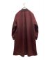 MUVEIL (ミュベール) メルトンコート ボルドー サイズ:38：9000円