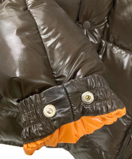 MONCLER（モンクレール）MONCLER (モンクレール) ダウンジャケット ブラウン サイズ:4の古着・服飾アイテム