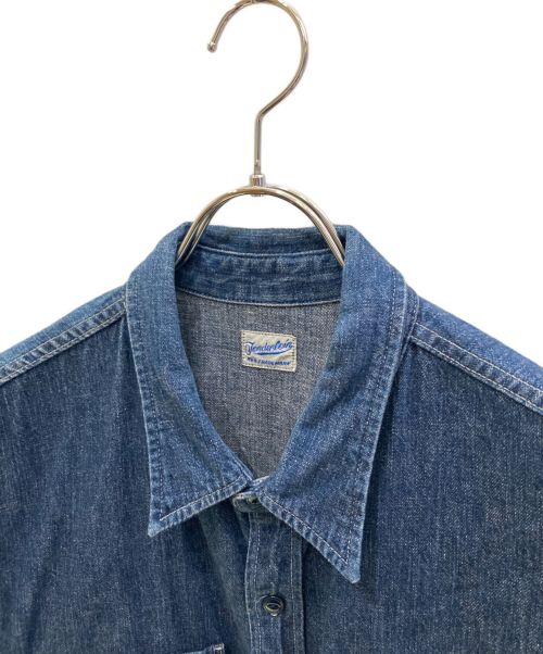 TENDERLOIN（テンダーロイン）TENDERLOIN (テンダーロイン) デニムシャツ インディゴ サイズ:Mの古着・服飾アイテム