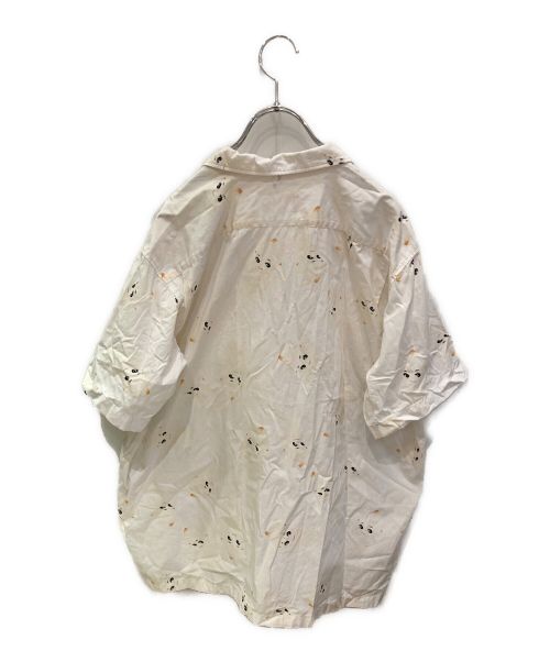 PINK HOUSE（ピンクハウス）PINK HOUSE (ピンクハウス) オープンカラーシャツ ホワイト サイズ:Lの古着・服飾アイテム