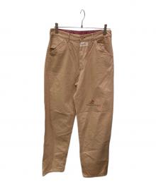 PINK HOUSE（ピンクハウス）の古着「ロゴ犬刺繍チノパン」｜ピンク