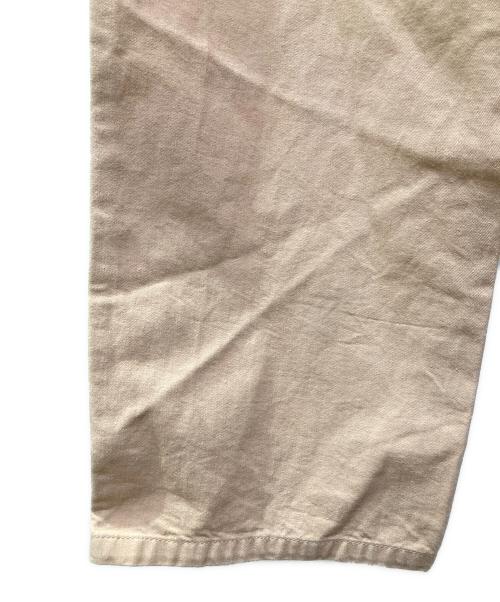 PINK HOUSE（ピンクハウス）PINK HOUSE (ピンクハウス) ロゴ犬刺繍チノパン ピンク サイズ:Lの古着・服飾アイテム