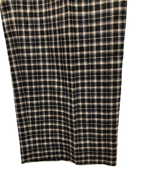 SOVEREIGN（ソブリン）SOVEREIGN (ソブリン) チェック オフィサー パンツ ブラウン サイズ:Lの古着・服飾アイテム