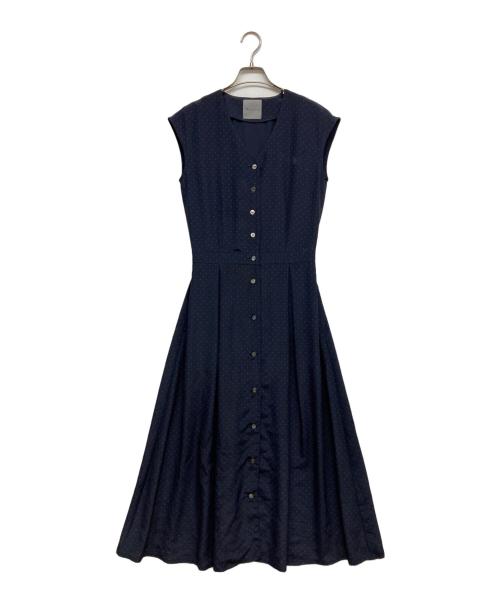 INTIMITE（アンティミテ）iNtimite (アンティミテ) ノースリーブワンピース ネイビー サイズ:Ｓの古着・服飾アイテム