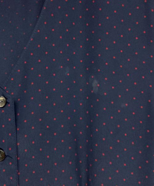 INTIMITE（アンティミテ）iNtimite (アンティミテ) ノースリーブワンピース ネイビー サイズ:Ｓの古着・服飾アイテム