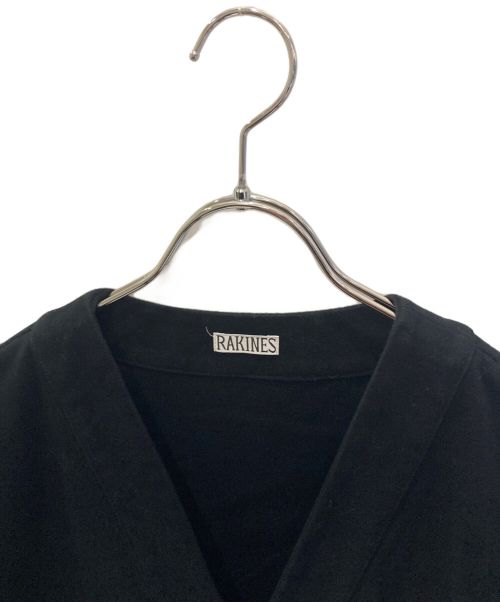 RAKINES（ラキネス）RAKINES (ラキネス) Cotton work flannel Happi jacket ブラック サイズ:ーの古着・服飾アイテム