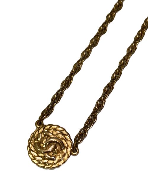 CHANEL（シャネル）CHANEL (シャネル) ヴィンテージココマークネックレス ゴールドの古着・服飾アイテム