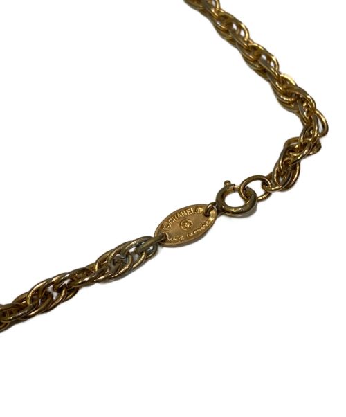 CHANEL（シャネル）CHANEL (シャネル) ヴィンテージココマークネックレス ゴールドの古着・服飾アイテム