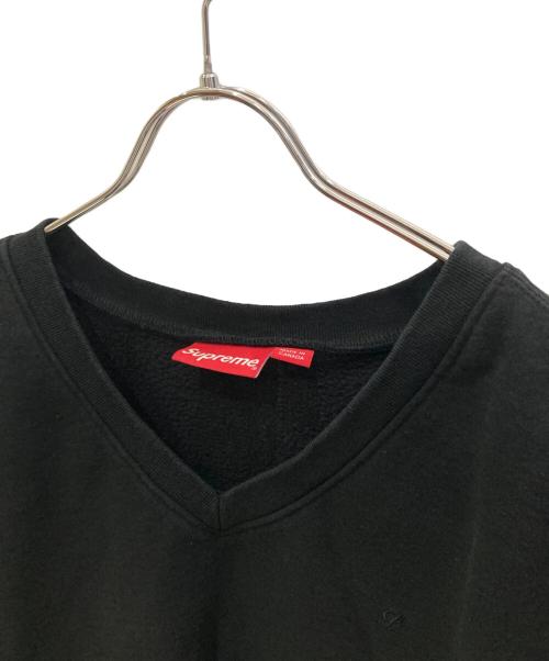 SUPREME（シュプリーム）SUPREME (シュプリーム) sweatshirt vest ブラック サイズ:Lの古着・服飾アイテム