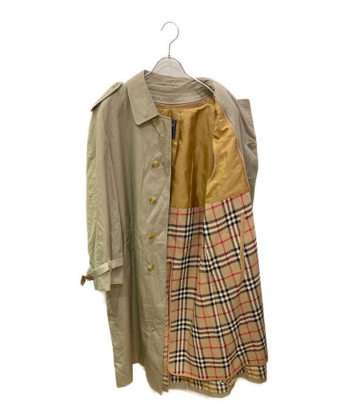 Burberry's（バーバリー）Burberry's (バーバリーズ) ライナー付ステンカラーコート ベージュ サイズ:不明(実寸サイズをご確認ください)の古着・服飾アイテム