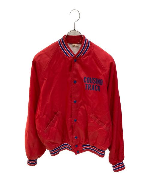 butwin（バトウィン）butwin (バトウィン) ヴィンテージスタジャン レッド サイズ:Mの古着・服飾アイテム