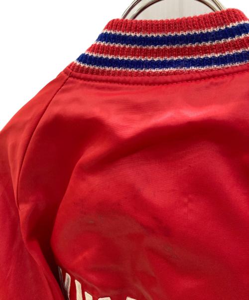 butwin（バトウィン）butwin (バトウィン) ヴィンテージスタジャン レッド サイズ:Mの古着・服飾アイテム