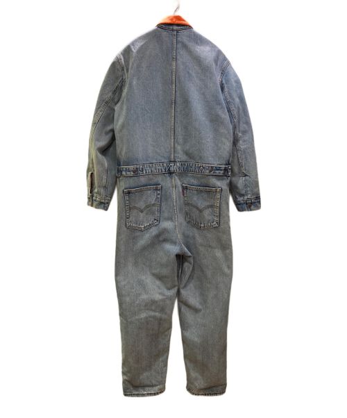 SUPREME（シュプリーム）SUPREME (シュプリーム) LEVI'S (リーバイス) Supreme / Levi's Denim Coveralls スカイブルー×オレンジ サイズ:Sの古着・服飾アイテム