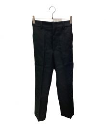 THE SHINZONE（ザ シンゾーン）の古着「ウールロータスパンツ」｜ブラック