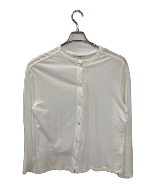 THE SHINZONE（ザ シンゾーン）THE SHINZONE (ザ シンゾーン) HIGH TWIST COTTON CARDIGAN ホワイト サイズ:FREEの古着・服飾アイテム