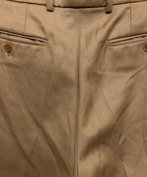 GIANNI VERSACE（ジャンニ・ヴェルサーチ）GIANNI VERSACE (ジャンニ・ヴェルサーチ) スラックス ブラウン サイズ:48の古着・服飾アイテム